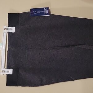NWT Chaps Legging Sz M Super Stretch Gray